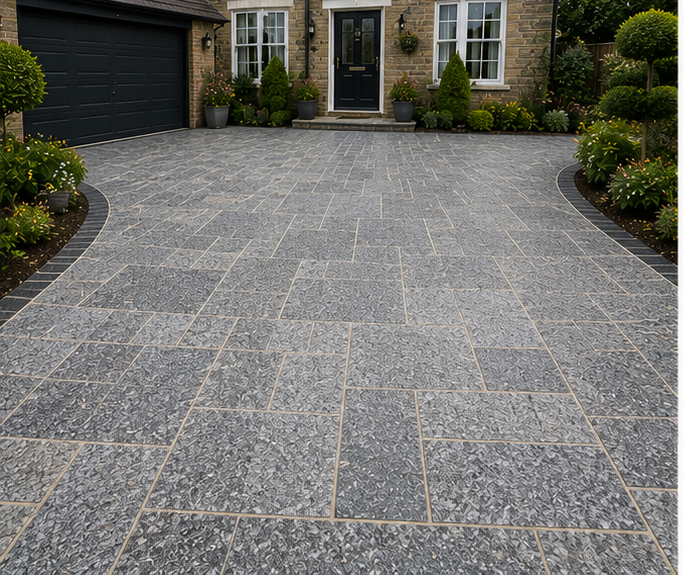 Granite Paving in South Wales