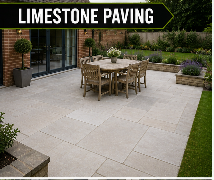 Limestone Paving in South Wales