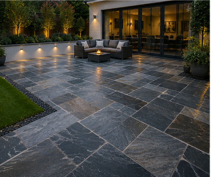Natural Stone Paving in South Wales
