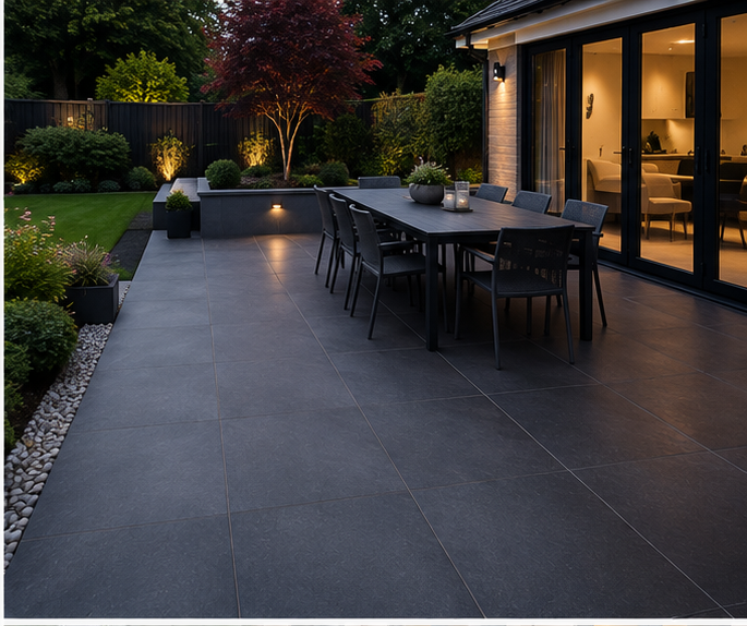 Porcelain Paving in South Wales