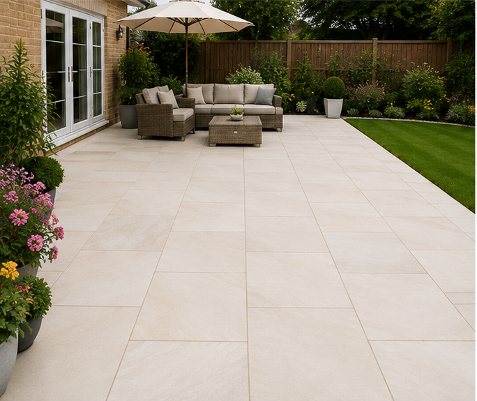 Porcelain Paving in South Wales
