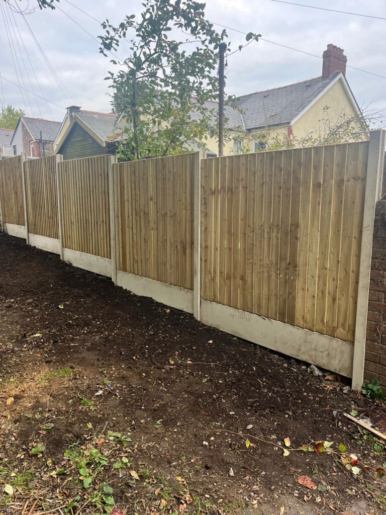 New Garden Fencing Caerphilly