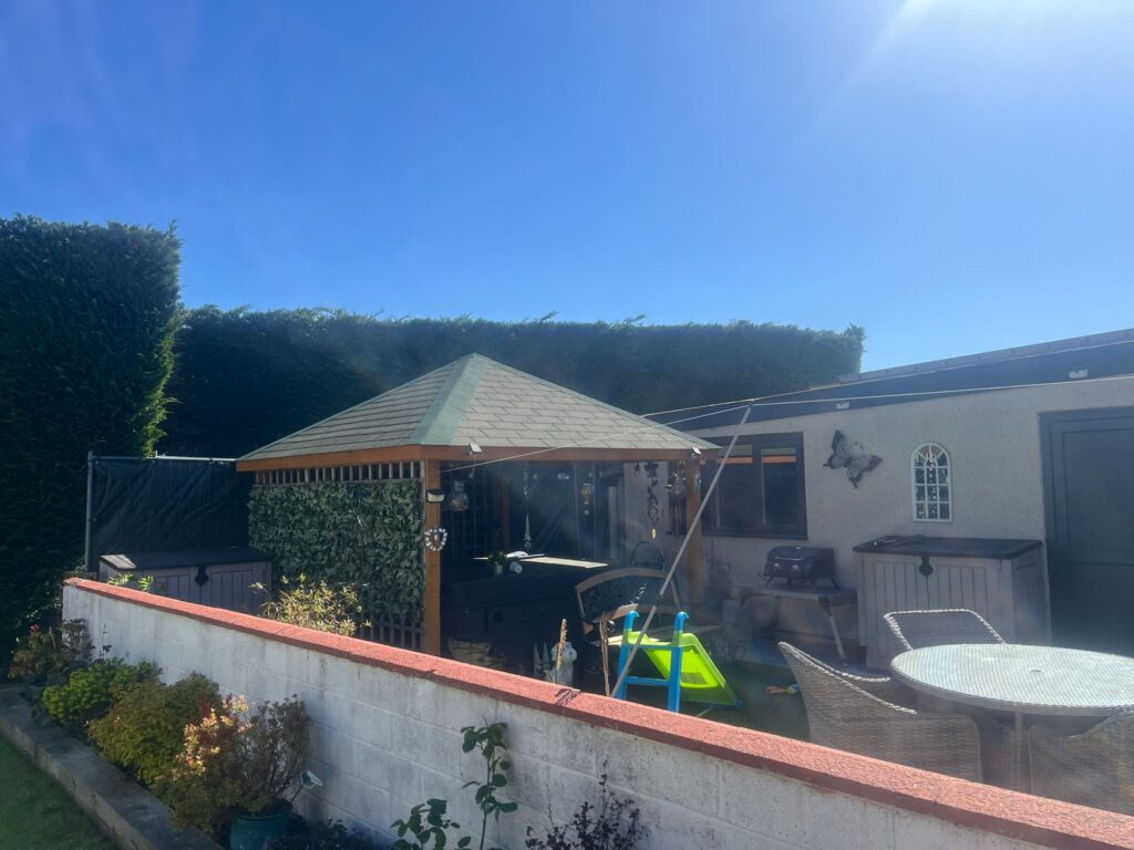 Hedge removed Hengoed